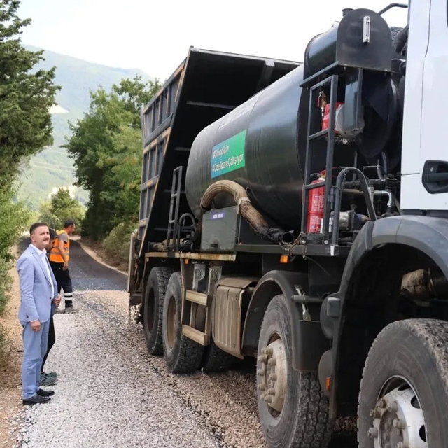 Sinop'ta sathi kaplama çalışmaları