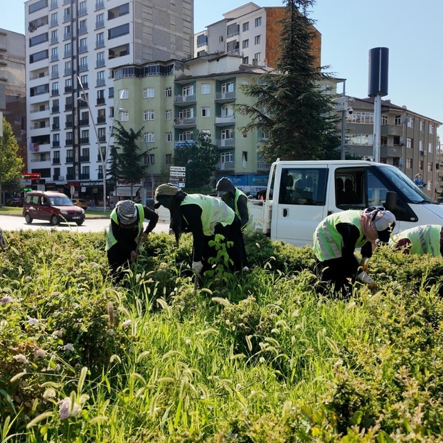 Elazığ Belediyesi, kent genelinde çalışmalarını sürdürüyor