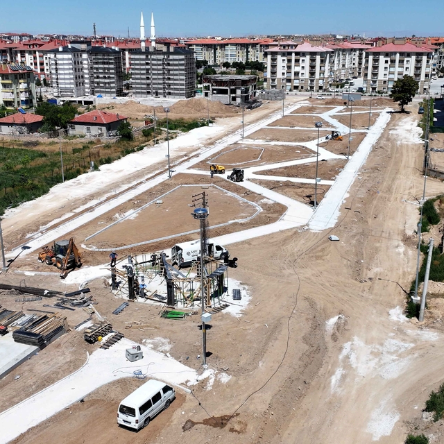 Karatay'a yeni nesil yeşil kuşak parklar geliyor
