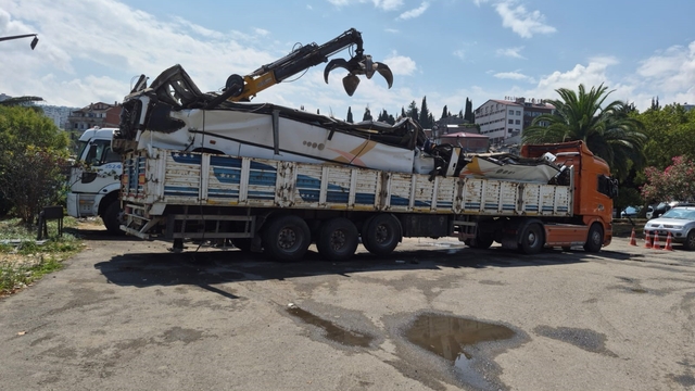 Trabzon'da hurdaya ayrılan araçlar ekonomiye kazandırılıyor