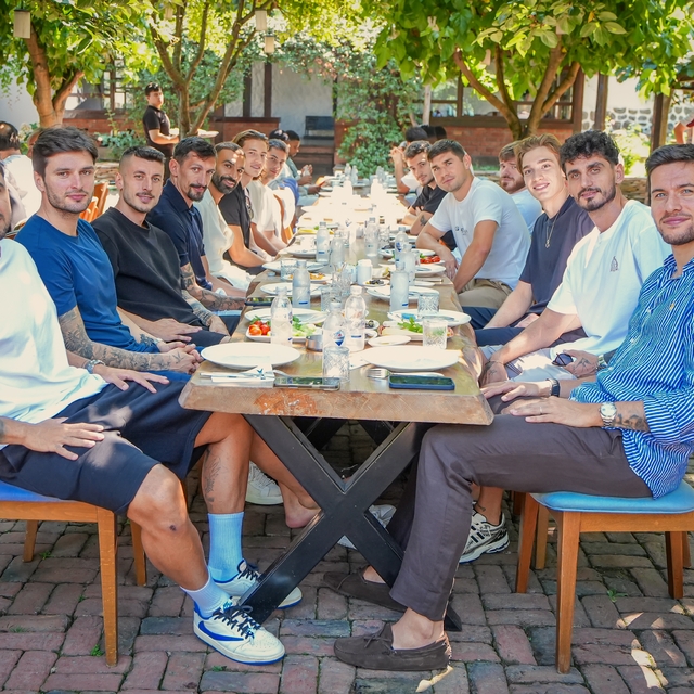 Trabzonspor yeni sezon öncesi kahvaltıda buluştu