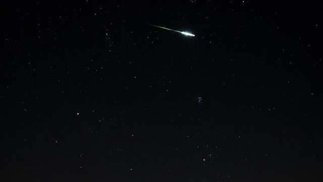 Kırıkkale'de perseid meteor yağmuru görüntülendi