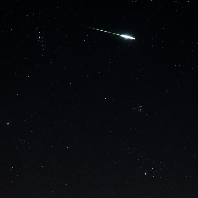 Kırıkkale'de perseid meteor yağmuru görüntülendi