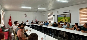 Hatay'da salça üreticileriyle sektörel değerlendirme toplantısı gerçekleşti...