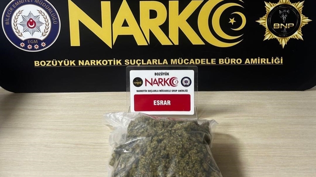 Bilecik'te uyuşturucu operasyonu: 2 gözaltı