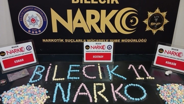 Bilecik'te uyuşturucu operasyonu: 4 gözaltı