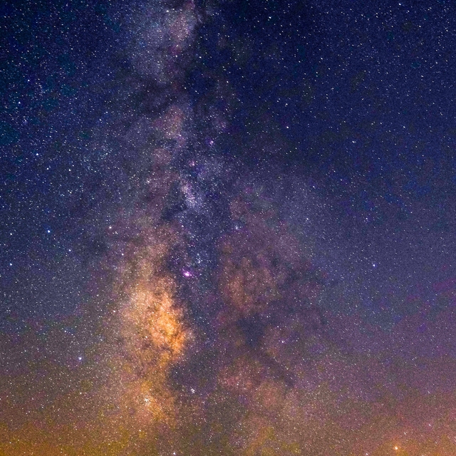 Karaman'da Perseid meteor yağmuru görüntülendi