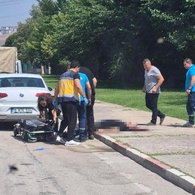 Bursa'da bir esnaf sokakta başından vurulmuş halde bulundu