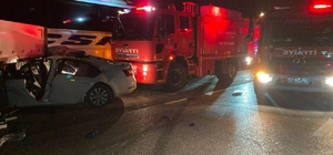 Hatay'da otoyolda kaza; doğum günü kutlamaya giden 2 genç öldü, 4 yaralı