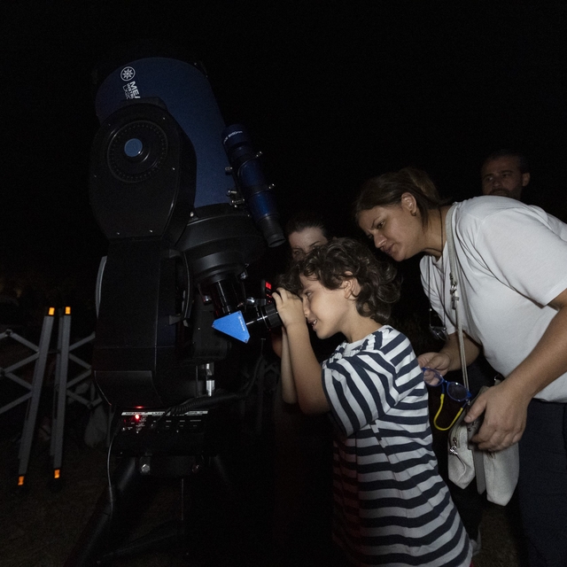 Mersinliler Perseid Meteor Yağmurunu Darısekisi'nde izledi