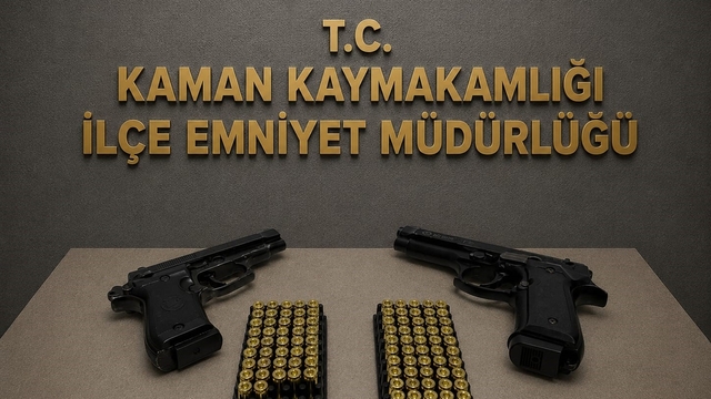 Kırşehir'deki denetimlerde çok sayıda silah ve mühimmat ele geçirildi
