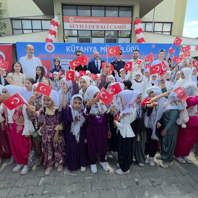 Kütahya'da Yaz Kur'an Kursları için coşkulu final
Müftü İrfan Açık:
"Kur'an...