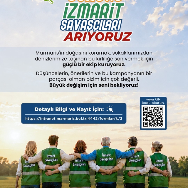 Marmaris'te çevre için yeni proje
İzmarit savaşçıları sahaya iniyor