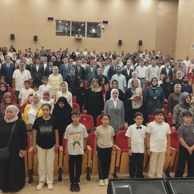 Erciş'te yaz Kur'an kursu kapanış programı düzenlendi