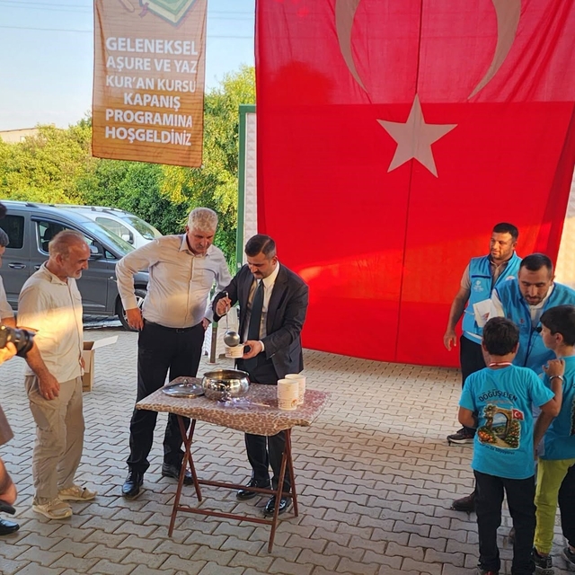 Köyceğiz Döğüşbelen'de Yaz Kur'an Kursu kapanış töreni