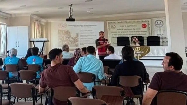 Sinop'ta müftülük personeline "psikososyal destek" eğitimi