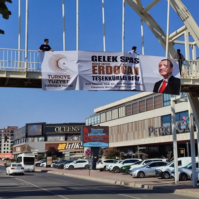 Batman'da "Terörsüz Türkiye" mesajı