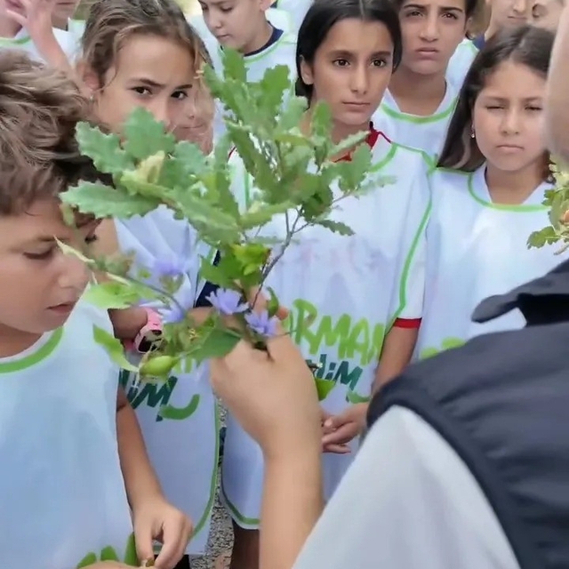 Sinop'ta minik sporculara orman sevgisi aşılandı