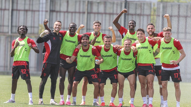 Samsunspor, Göztepe maçı hazırlıklarını sürdürdü