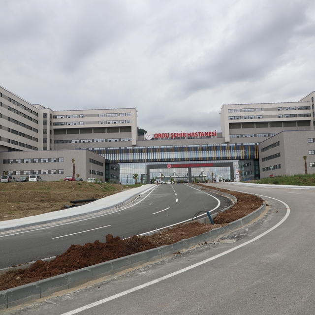 Ordu Şehir Hastanesi için geri sayım
1200 yataklı hastanede çalışmalar tama...
