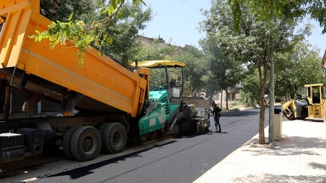 Sanayi Mahallesi'nde asfalt ve kaldırım çalışmaları tamamlandı