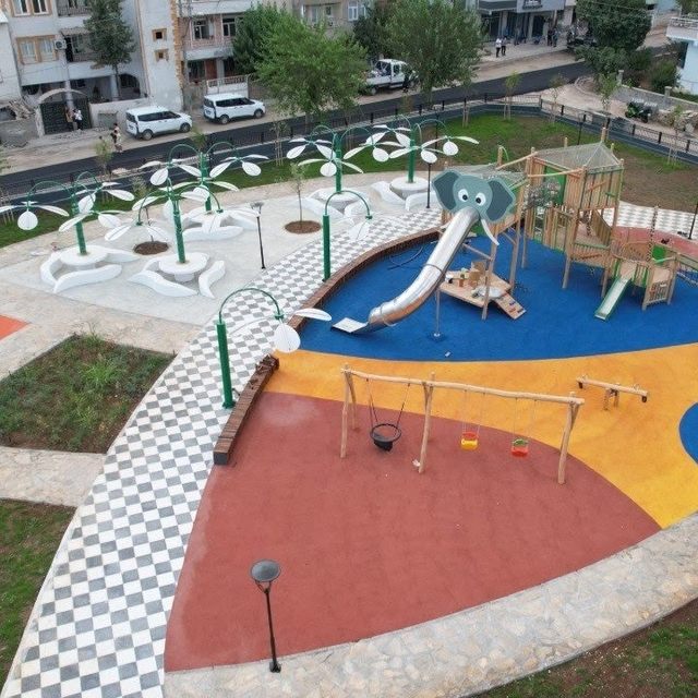 Denizli Parkı açılışa hazırlanıyor