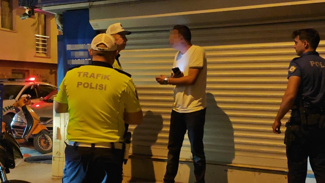 Polisin 'dur' ihtarına uymayan ehliyetsiz sürücüye 550 bin TL ceza