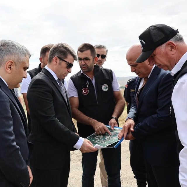 Merzifon'da 605 hektar tarım arazisi sulama suyuna kavuşuyor