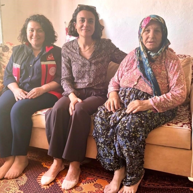 Şehit ailesine vefa ziyareti