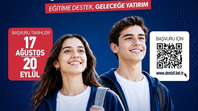 Denizli'de liseye başlayacak olan öğrencilere eğitim desteği