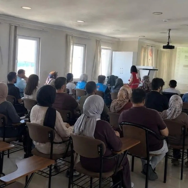 Sinop'ta müftülük personeli afetlere karşı bilinçlendirildi