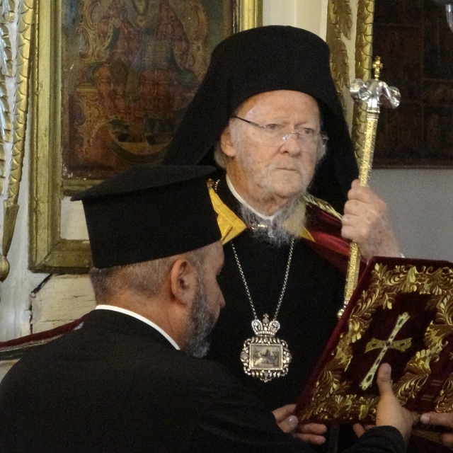 Fener Rum Patriği Bartholomeos, Gökçeada'da ayin yönetti