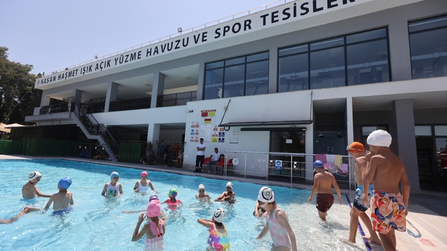 Kırsaldaki çocuklar "Yeşilden Maviye" ilk kulaçlarını attı