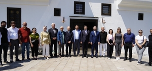 İletişim Başkanlığı Erzincan Bölge Müdürü Ödeş Gümüşhane'de basınla buluştu