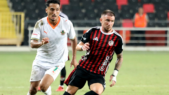 Gaziantep FK - Corendon Alanyaspor: 1-1 