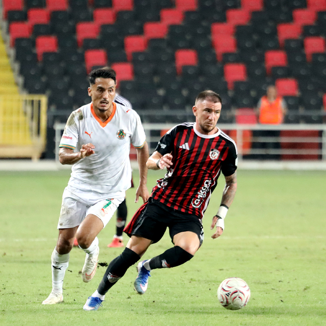 Gaziantep FK - Corendon Alanyaspor: 1-1 