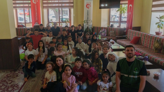 Yeşilay Kars Şubesi, Kur'an kursu öğrencileriyle buluştu