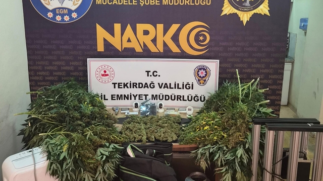 Tekirdağ'da uyuşturucu operasyonu: 7 şüpheli tutuklandı