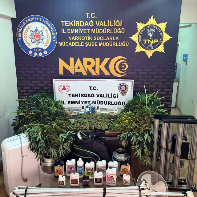 Tekirdağ'da uyuşturucu satıcılarına operasyon; 7 tutuklama