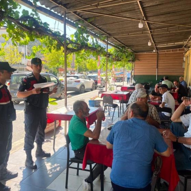 Jandarmadan orman yangını ve dolandırıcılık uyarısı