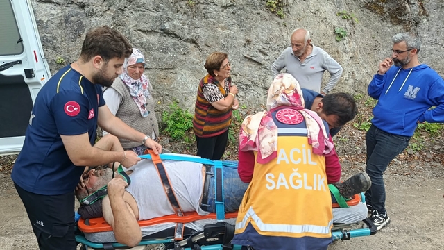 Artvin'de düştükleri bölgede mahsur kalan 2 kişi kurtarıldı