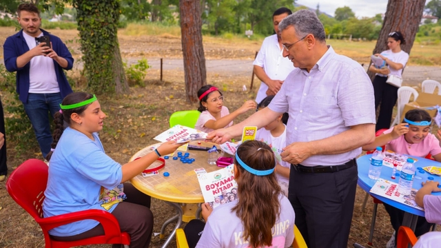 İlkadım'da "Camiler Sesinle Şenlensin" projesiyle çocuklar eğlenerek öğrendi