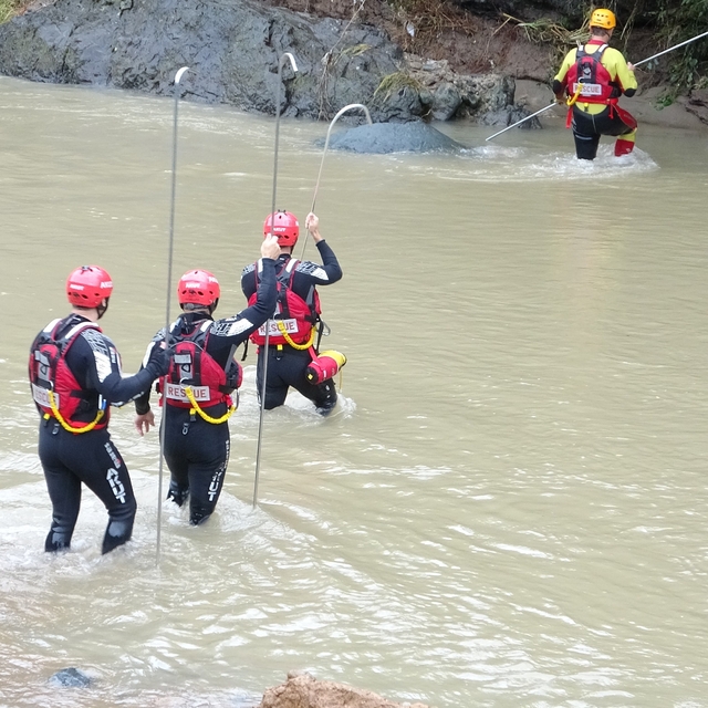 Giresun'da selde kaybolan 2 kişiyi arama çalışmaları sürüyor
