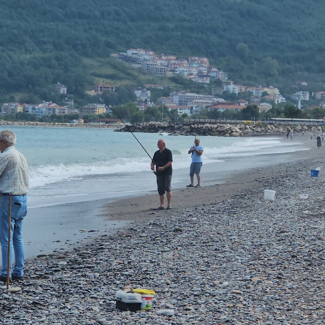 Karadeniz'de balık bolluğu yaşanıyor: Oltasını kapan deniz kenarına koştu