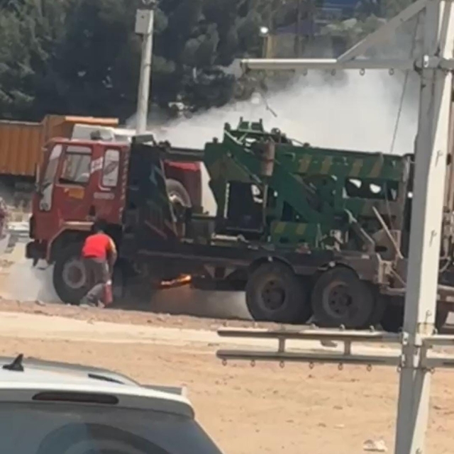Viranşehir'de korkutan araç yangını