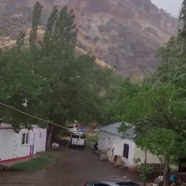 Ağustos ayının ortasında yağmur