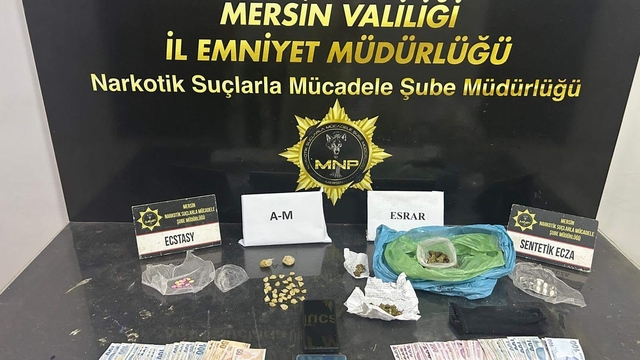 Mersin'de uyuşturucu operasyonu: 4 şüpheli tutuklandı