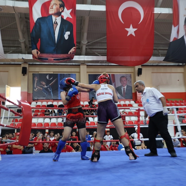 Bilecik'te kick boks şampiyonası tamamlandı