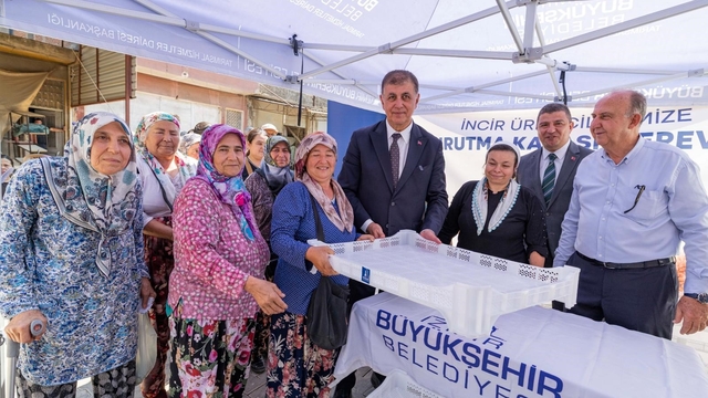 İzmir Büyükşehir Belediyesi'nden üreticiye kerevet desteği