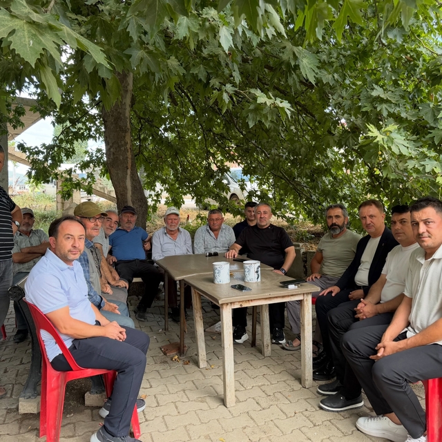 İl Başkanı Yıldırım köylerde vatandaşlarla buluştu